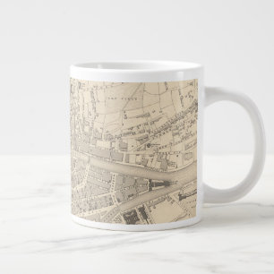 Map of Cork, Ireland Large Coffee Mug