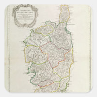 Map of Corsica