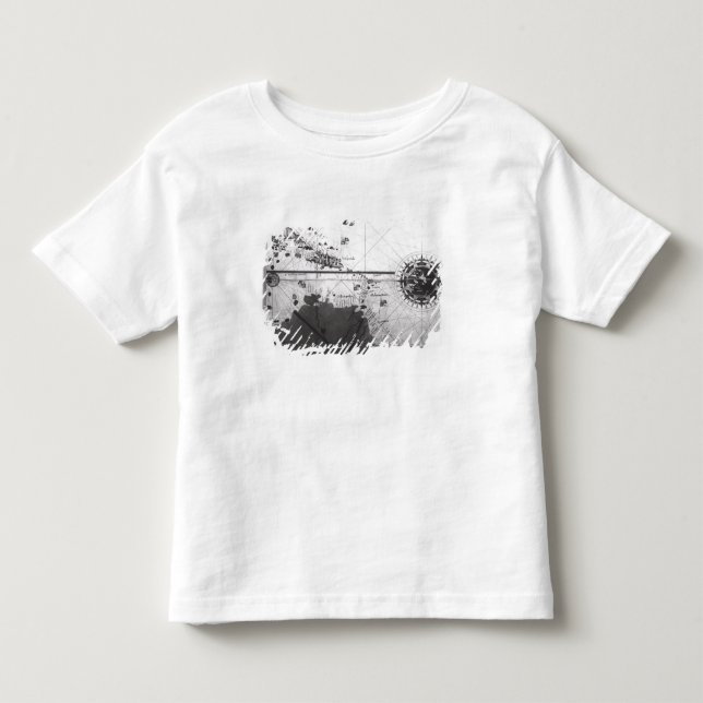 Map of countries toddler T-Shirt (Front)