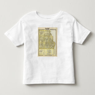 Map of Crawford County, Robinson Toddler T-Shirt