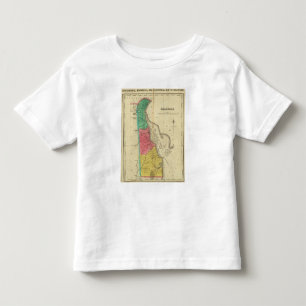 Map Of Delaware Toddler T-Shirt
