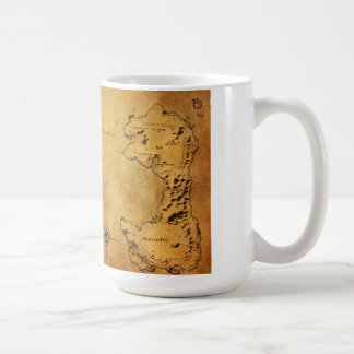 Map of Destin Coffee Mug