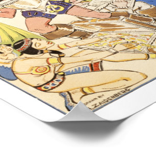 Map of Downtown Manhattan from 1789 - 1939 Poster