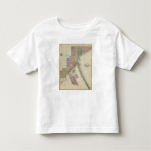 Map of Duluth, St. Louis County, Minnesota Toddler T-Shirt