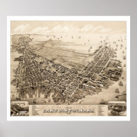 Map of East Boston, Massachusetts in 1879