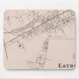 Map of Eatontown, New Jersey Mouse Pad