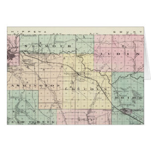 Map of Eau Claire County, State of Wisconsin