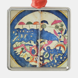 Map of Egypt, 1348 Metal Ornament