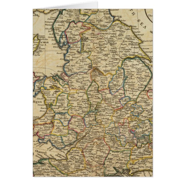 Map of England and Wales (Front)