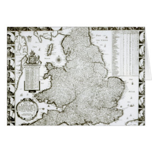 Map of England and Wales, 1644