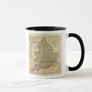 Map of England and Wales Mug