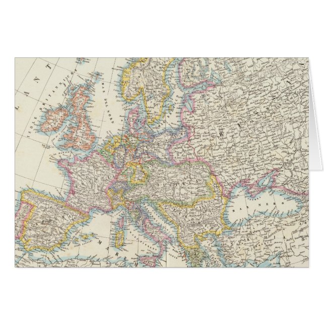 Map of Europe 3 (Front Horizontal)