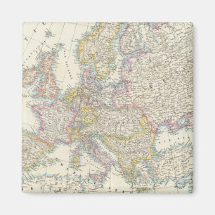 Map of Europe 3 Magnet