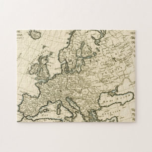 Map of Europe by Guillaume Raynal Jigsaw Puzzle