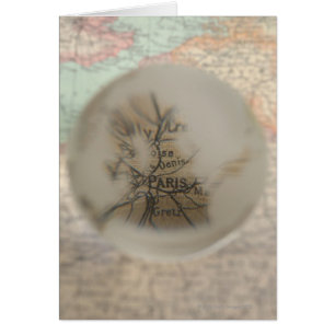 Map of Europe seen through crystal ball 5