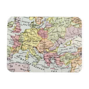 Map of Europe   The Third Crusade Magnet
