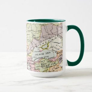 Map of Europe   The Third Crusade Mug
