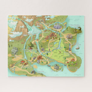 Map of Every MMORPG jigsaw puzzle