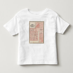 Map of Fayette County with East Connersville Toddler T-Shirt
