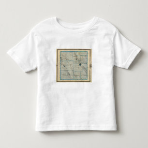 Map of Floyd County, State of Iowa Toddler T-Shirt