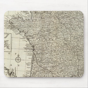 Map of France 2 Mouse Pad