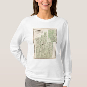 Map of Fulton County with Rochester, Fulton Co T-Shirt