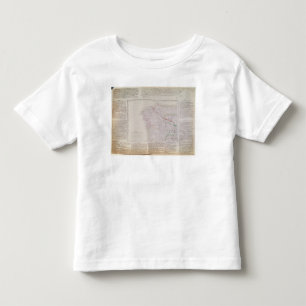 Map of Galicia with the route of the French army Toddler T-Shirt