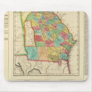 Map Of Georgia Mouse Pad