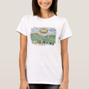 Map of Granada, from 'Civitates Orbis Terrarum' by T-Shirt