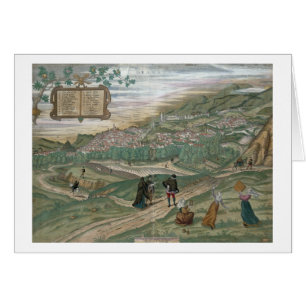 Map of Granada, from 'Civitates Orbis Terrarum', V