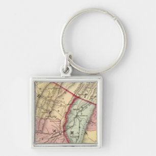 Map of Grant, Hardy counties Key Ring