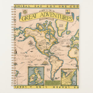 Map of Great Adventures Planner