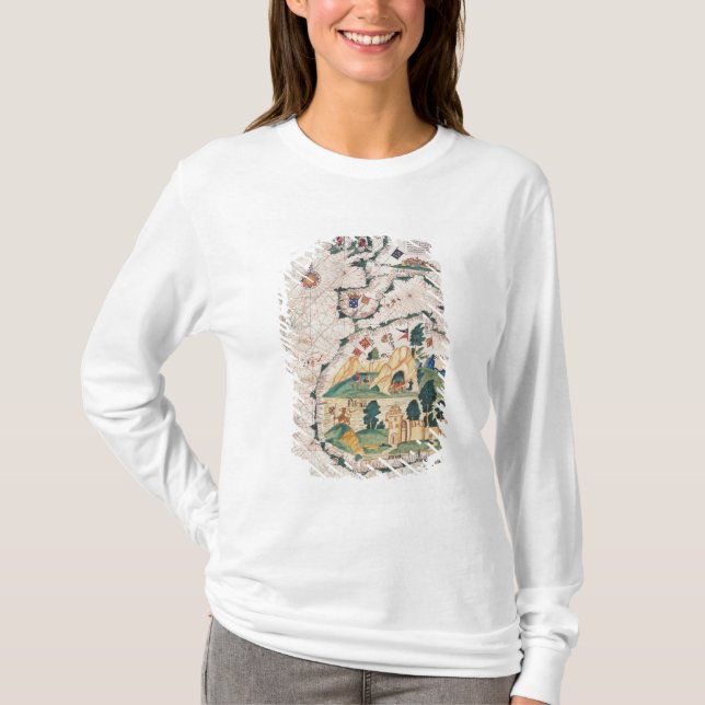 Map of Great Britain T-Shirt (Front)