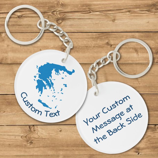 Map of Greece Keychain (Creator Uploaded)