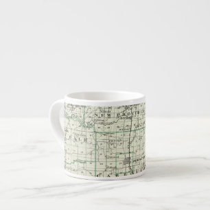 Map of Green County and Carrollton Espresso Cup