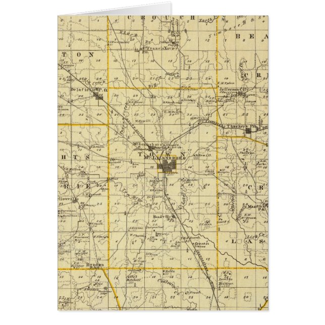 Map of Hamilton County (Front)