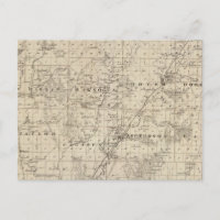 Map of Harrison County, State of Iowa