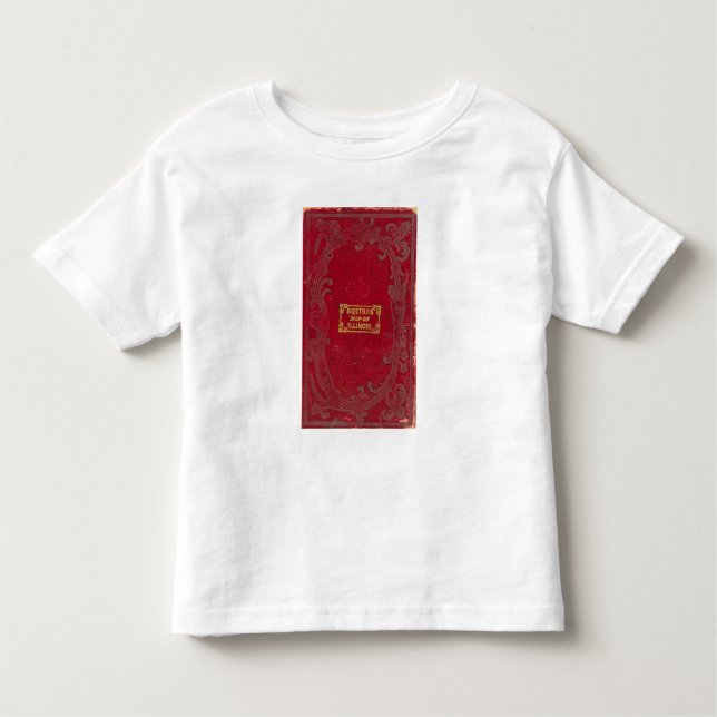 Map of Illinois Toddler T-Shirt (Front)
