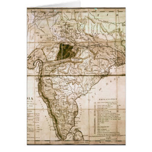 Map of India, 1803