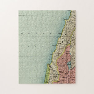 Map of Israel Jigsaw Puzzle