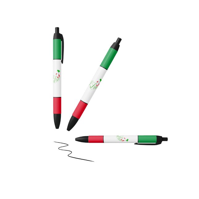 Map of Italy Black Ink Pen (Creator Uploaded)