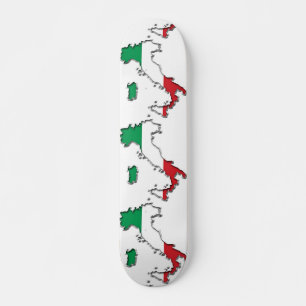 Map of Italy Skateboard