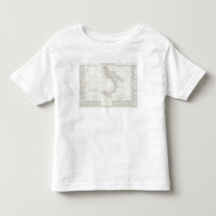 Map of Italy Toddler T-Shirt