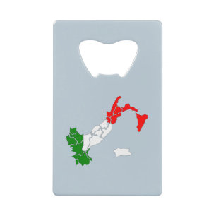 Map of Italy wine stopper. Wine Stopper