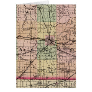 Map of Jackson County, Michigan