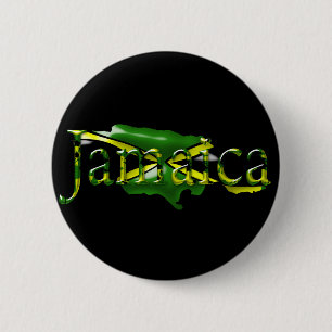 Map of Jamaica Button