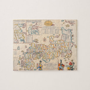 Map of Japan 3 Jigsaw Puzzle