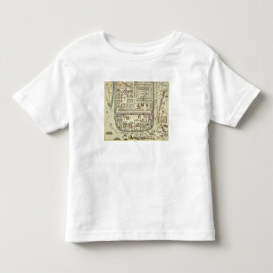 Map of Jerusalem and the surrounding area, from 'C Toddler T-Shirt