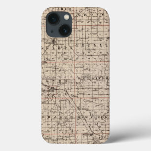Map of Knox County iPhone 13 Case