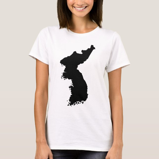 Map of Korea T-Shirt (Front)